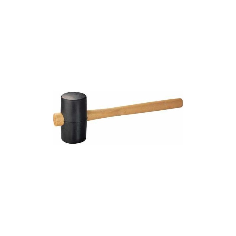 Rubber hammer, head diameter 55 mm