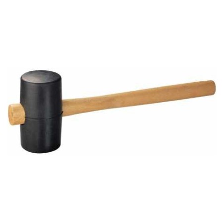 Rubber hammer, head diameter 55 mm