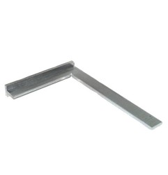 Steel square with back 300 mm