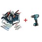 Ready to go Box Typ 2 - Boîte à outils + Makita perceuse visseuse DF333DSA