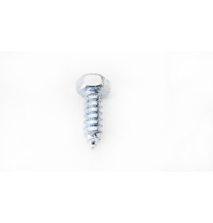 Hex head screw, steel zinc plated