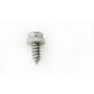 Hex head screw with PA disk, AISI 304, GZ